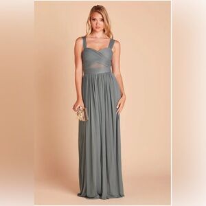 Birdy Grey Elyse long dress sea glass xs